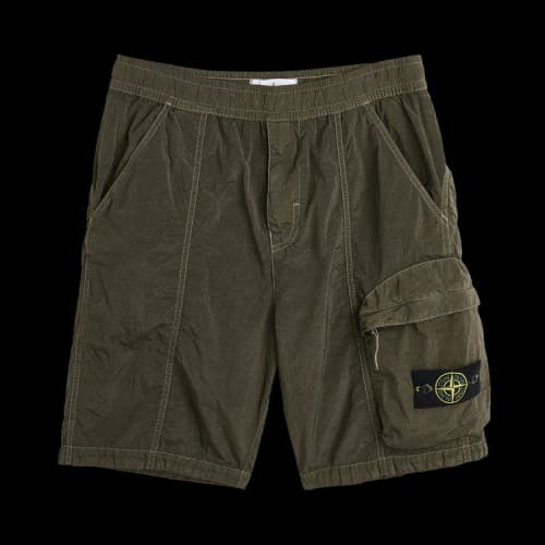 Stone Island Nylon Metal Cargo Shorts 'Military Green'