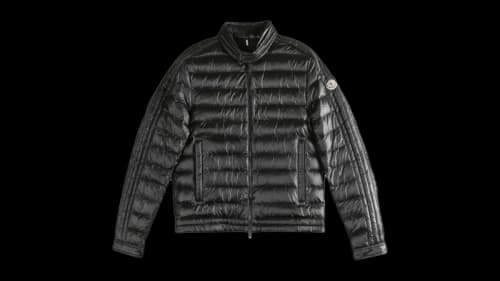 Moncler Jacobus Biker Jacket Black