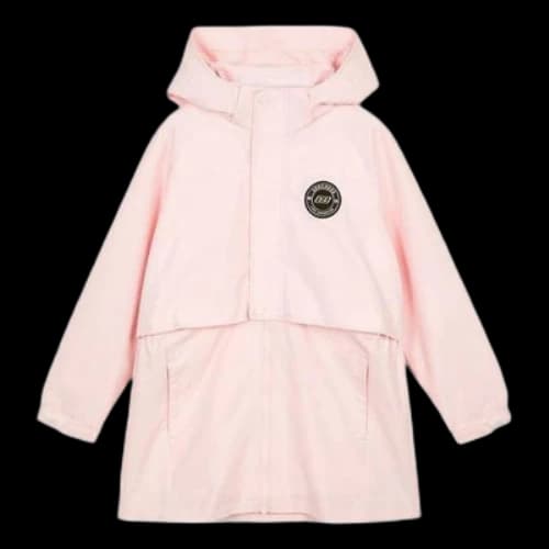 (GS) Skechers New Year Series Brand Logo Letter Print Hooded Jacket 'Pink Red'