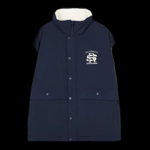 Skechers x ROMANTIC CROWN Jacket 'Teal White'