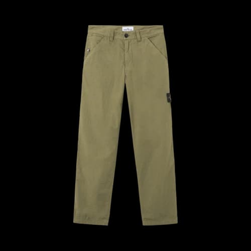 Stone Island Trousers 'Military Green'