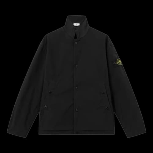Stone Island Light Compact Touch Poly-TC Coach Jacket 'Black'