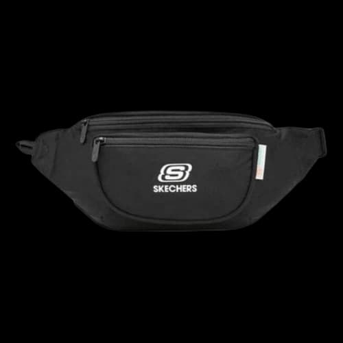 Skechers Logo Cross Body Bag 'Black White'