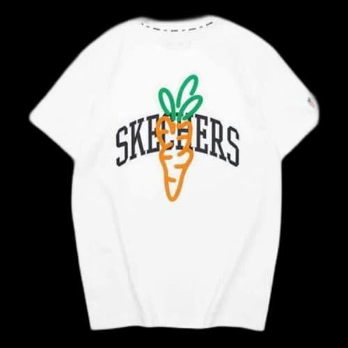 Skechers x Carrots Graphic T-Shirt 'White Orange Black'