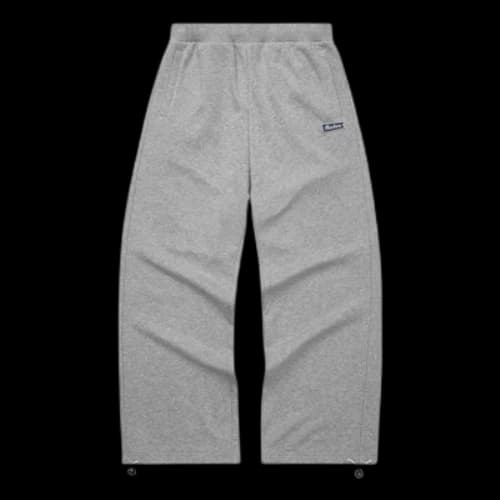 Skechers Logo Letter Straight Casual Pants 'Grey' (Women's)