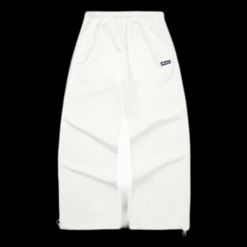 Skechers Logo Letter Straight Casual Pants 'White' (Women's)