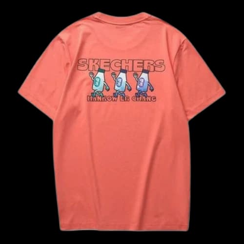Skechers x Hankow Graphic Tee 'Orange Multi-Color'