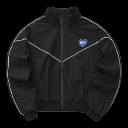Skechers Logo Letter Heart Print Zip Jacket 'Black' (Women's)