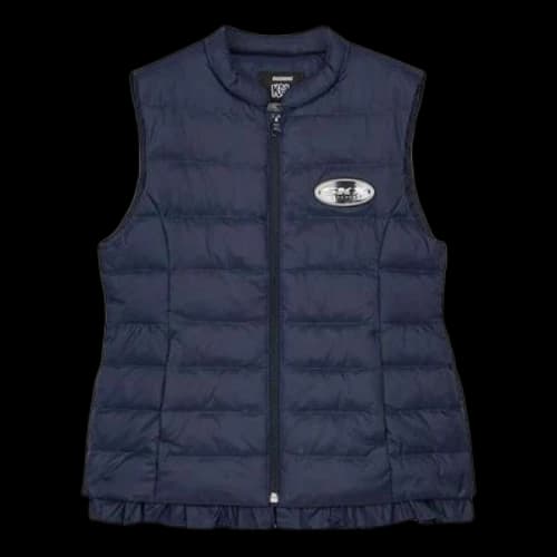 (GS) Skechers SKX Down Vest 'Navy Pink'