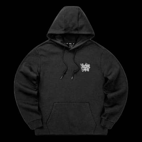 Skechers Graphic Hoodie 'Black White'