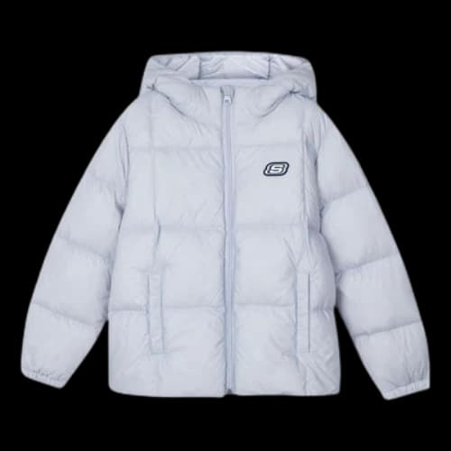 (PS) Skechers Causal Hooded Woven Jacket 'Purple'