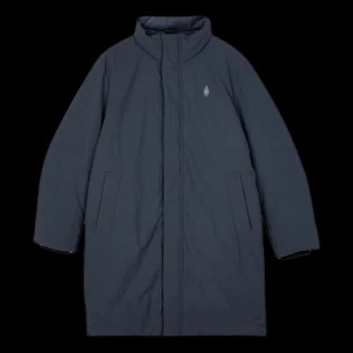 Skechers Diamond Series Woven Long Down Jacket 'Teal'