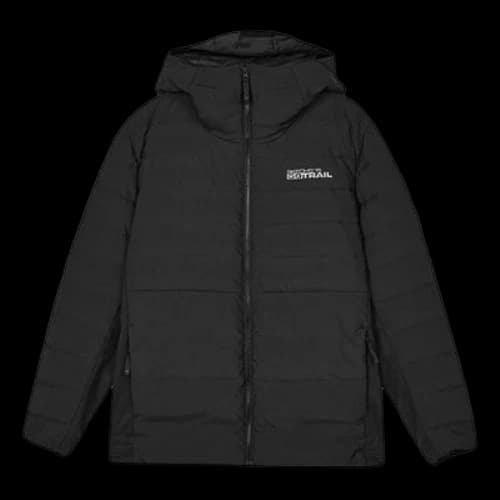Skechers Logo Printed Down Jacket 'Black'