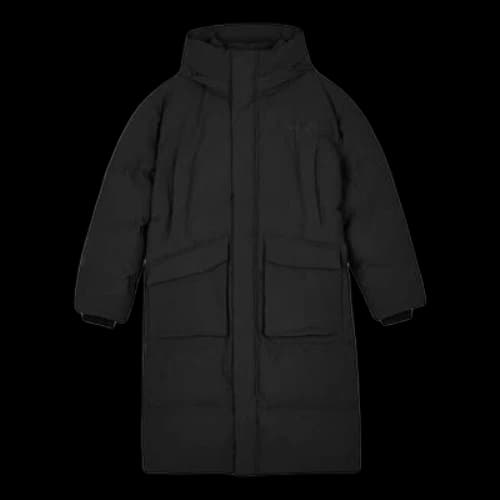 Skechers Woven Long Down Jacket 'Black'