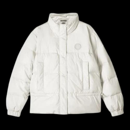 Skechers Lightweight Casual Down Jacket 'White' (Women's)