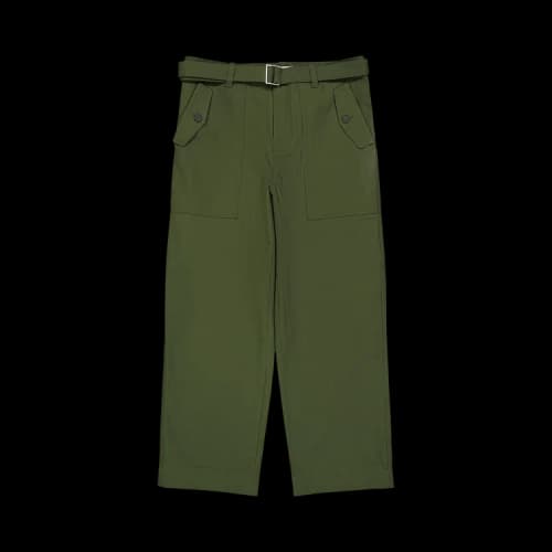 Maison Kitsuné Workwear Pants 'Military Green'