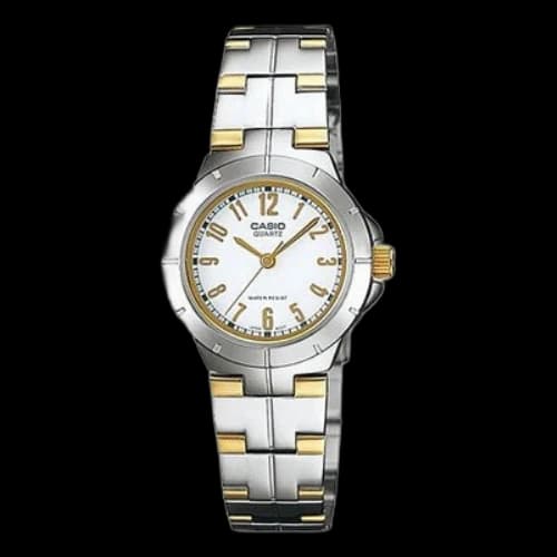 CASIO STANDARD Series Metallic Minimalistic quartz Gold LTP-1242SG-7A Silver Analog