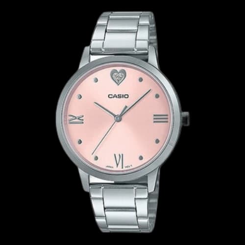 CASIO Fashion Stylish Minimalistic Waterproof Watch Silver Analog