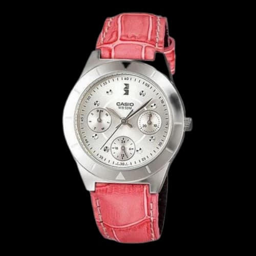 CASIO Analogue Series Waterproof Quartz 36.5mm Pink