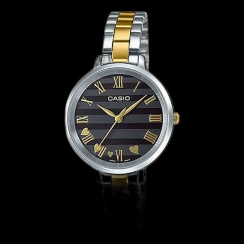 CASIO Quartz Movement Stainless Steel Case 35*30mm Black Watch