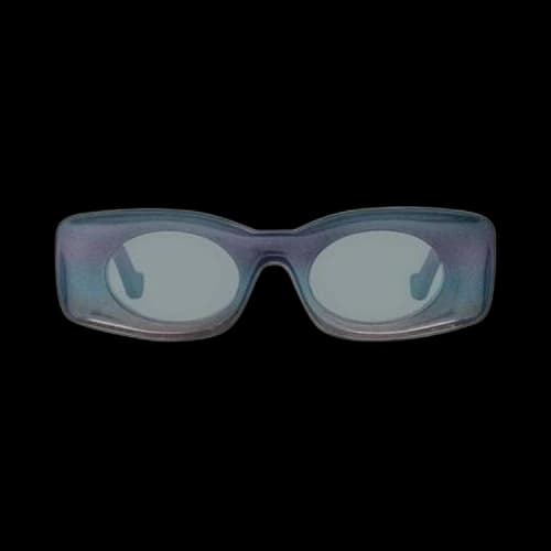 Loewe Paula's Ibiza Rectangular Sunglasses 'Black/Blue'