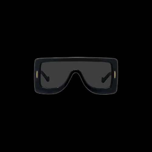 Loewe Anagram Mask Sunglasses 'Black/Smoke'