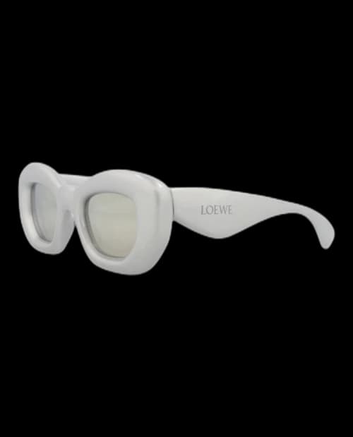LOEWE Cat Eye Sunglasses Grey Grey Silver (LW40117I-47-20C)