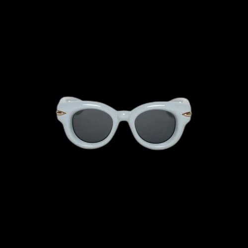 Loewe Inflated Sunglasses 'Light Blue//Smoke'