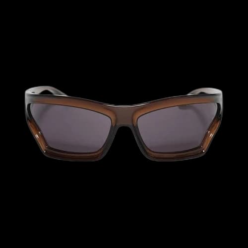 Loewe Arch Mask Sunglasses 'Light Brown/Smoke'