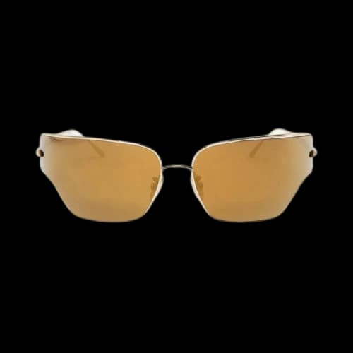 Loewe Signature Sunglasses 'Gold/Brown'