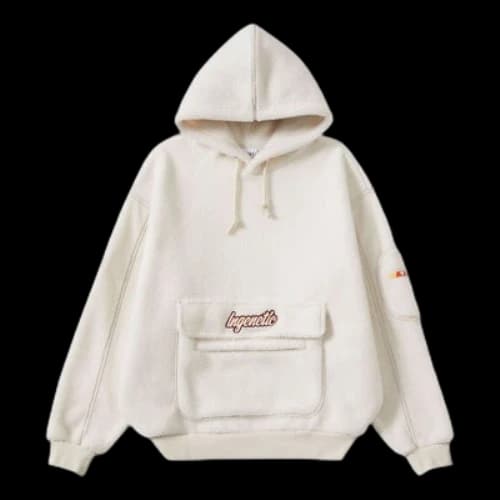 Li-Ning x LPL League of Legends Graphic Polar Fleece Hoodie 'Pearl White'