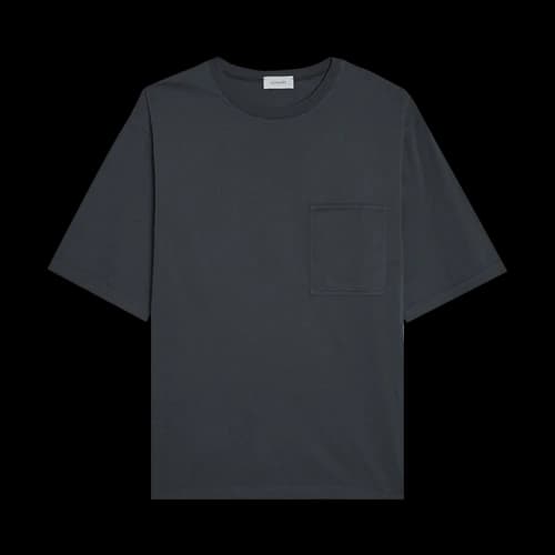 Lemaire Boxy T-Shirt 'Charcoal'
