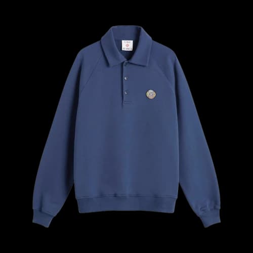 Casablanca Collar Sweatshirt 'Blue'