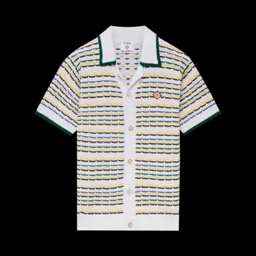 Casablanca Tuck Stitch Shirt 'Multicolor'