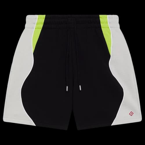 Casablanca Colourblock Sweatshort 'Black'