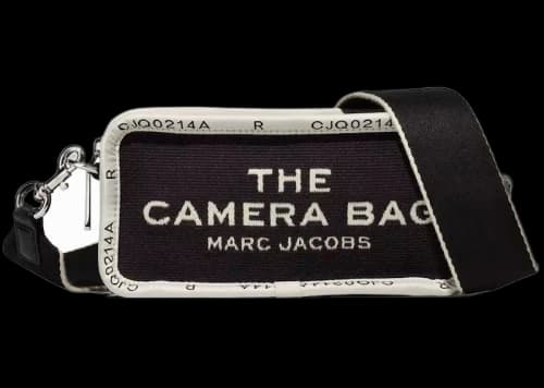 Marc Jacobs The Jacquard Camera Bag Black