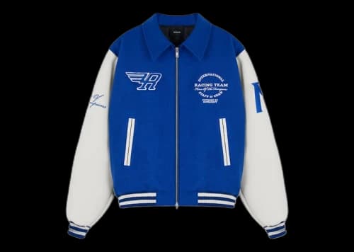 Represent Racing Team Varsity Jacket Cobalt