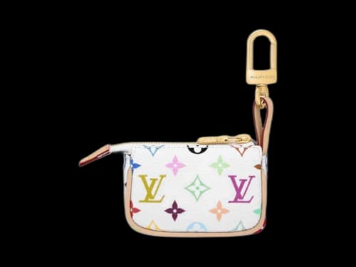 Louis Vuitton x Takashi Murakami Micro Pochette Monogram Multicolor White Multicolored