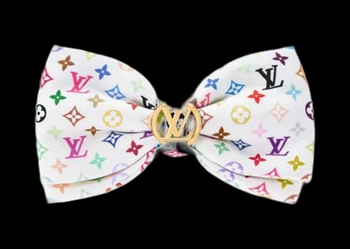 Louis Vuitton x Takashi Murakami Monogram Multicolor Bow Barrette Multicolored