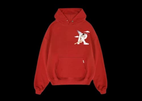 Represent Storms In Heaven Hoodie Burnt Red