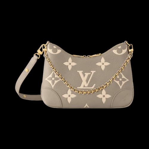 Louis Vuitton Boulogne PM 'Tourterelle Gray/Cream Monogram Embossed Empreinte Cowhide Leather'
