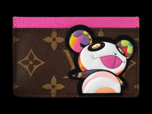 Louis Vuitton x Takashi Murakami Panda Card Holder Monogram