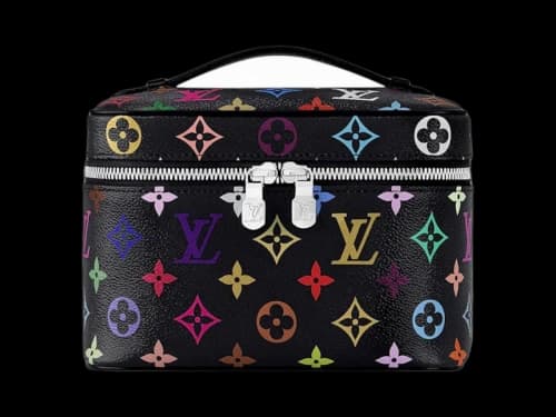 Louis Vuitton x Takashi Murakami Nice Mini Black Multicolored