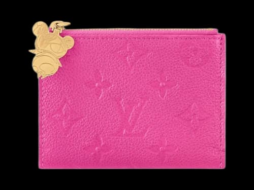 Louis Vuitton x Takashi Murakami Lisa Wallet Kawaii Pink