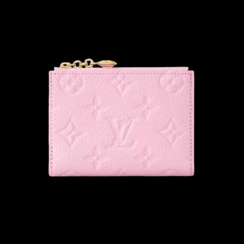 Louis Vuitton Lisa Wallet 'Cotton-Candy Pink Monogram Embossed Empreinte Cowhide Leather'