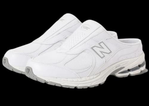 New Balance 2002R Mule Beams Bespoke White