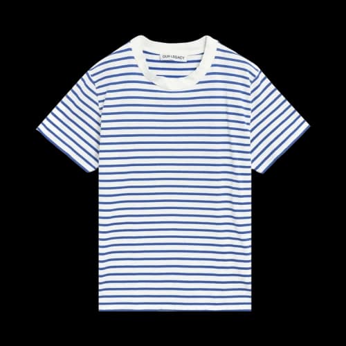 Our Legacy Bliss T-Shirt 'Genova Stripe Rough Cotton'