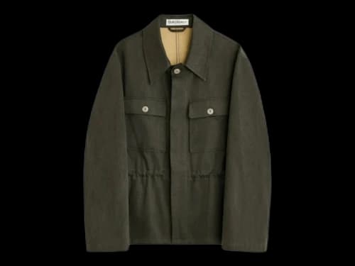Our Legacy Unity Jacket Antique Mudd Coated Sateen