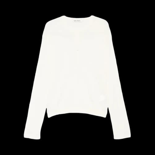 Our Legacy Fine Henley Ivory Cotton Crepe