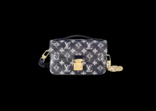 Louis Vuitton Pochette Metis East West Blue